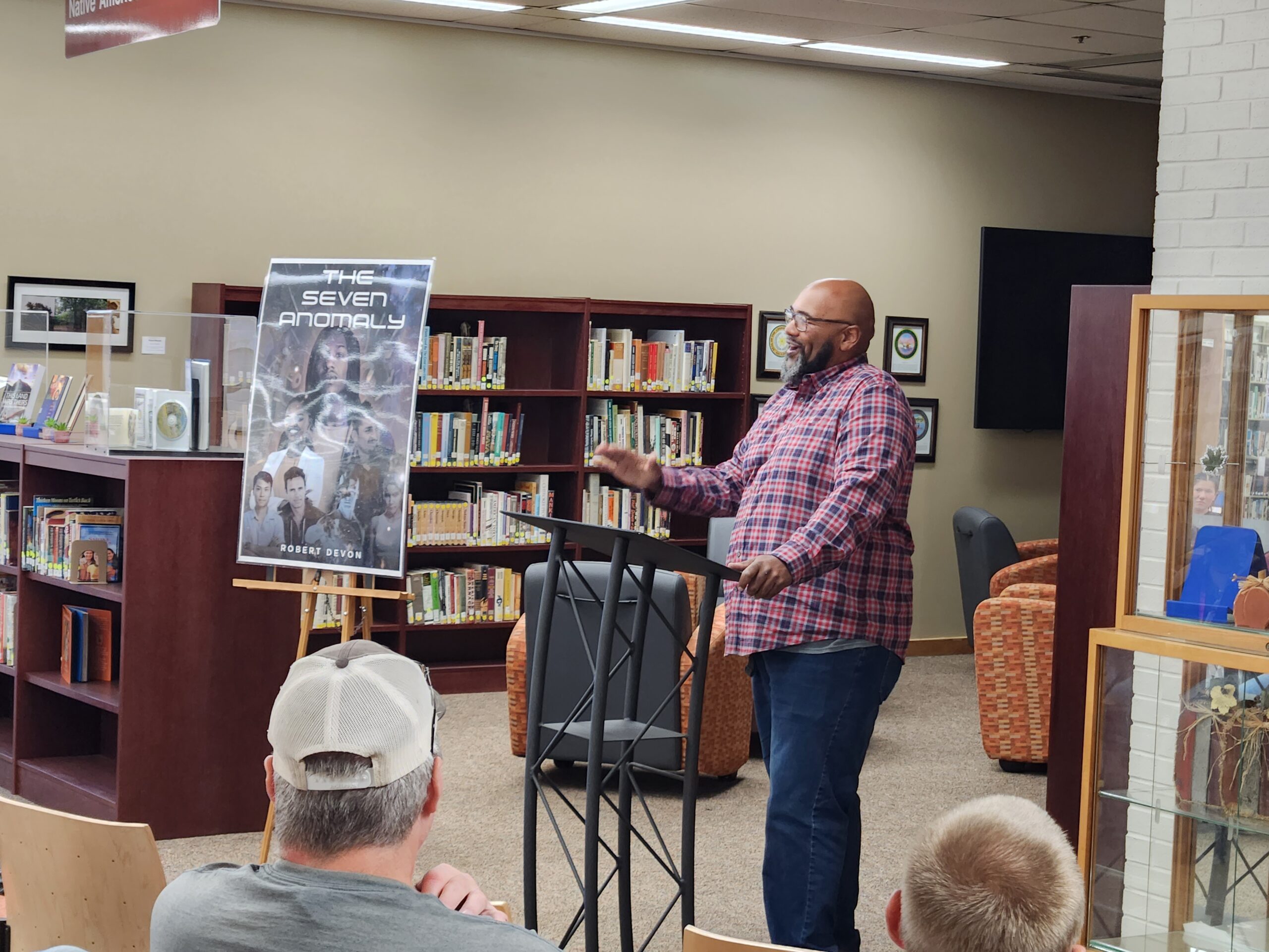 Connors State Community Celebrates Release of Robbie Robertson’s Book, <em>The Seven Anomaly</em>